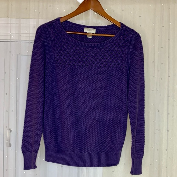 LOFT Sweaters - Woman’s Purple Loft Sweater